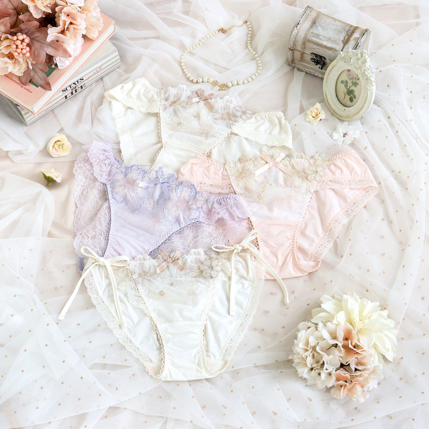 Risa Magli「ピア リボンショーツ」|インナー|