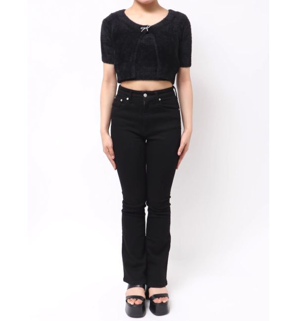 EMODA「リボンチャームシャギーツインニット」|ニット・セーター|