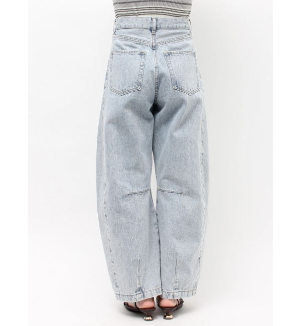 LAGUNAMOON「セミワイドカーブデニムパンツ」|デニム|