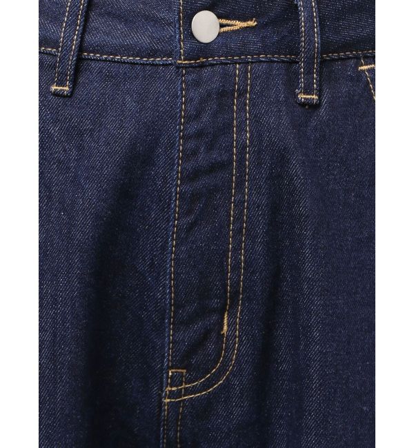 LAGUNAMOON「セミワイドカーブデニムパンツ」|デニム|