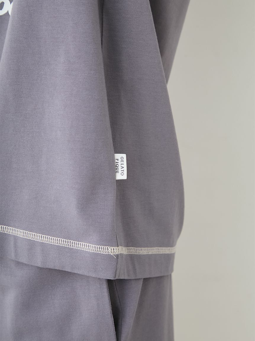 GELATO PIQUE HOMME「【HOMME】アイスクリームベアワンポイントTシャツ」|ルームウェア|