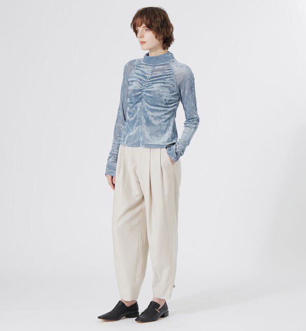  「シアーベロアプルオーバー」|Tシャツ・カットソー|