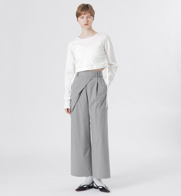  「サイドシャーリングプルオーバー」|Tシャツ・カットソー|