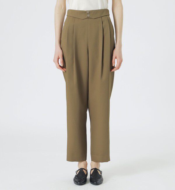  「クリアツイルテーパードパンツ」|その他|