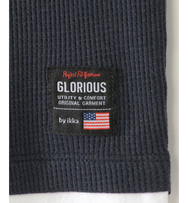 ikka kids「ワッフルベストレイヤー7分袖Tシャツ（120~160cm）」|Tシャツ・カットソー|