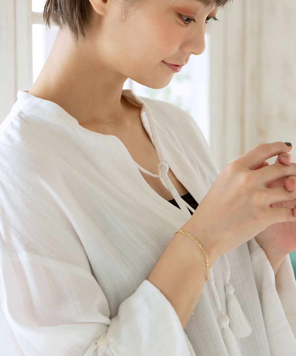 colleca la「ミックスチェーンブレスレット」|ブレスレット・バングル|