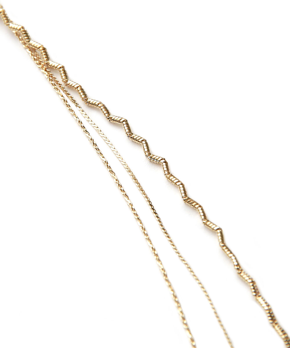 colleca la「ミックスチェーンブレスレット」|ブレスレット・バングル|