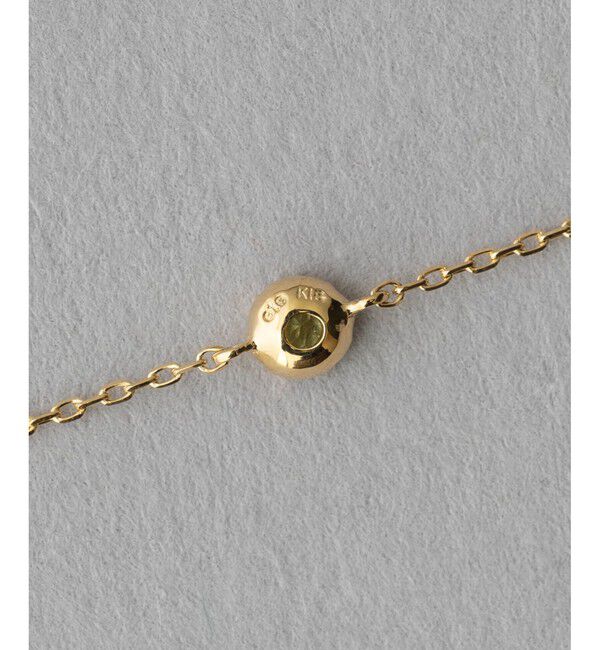 ete「K18YG フルール ブレスレット（誕生石 1・2・3・6・8・10・11・12月）」|ブレスレット・バングル|