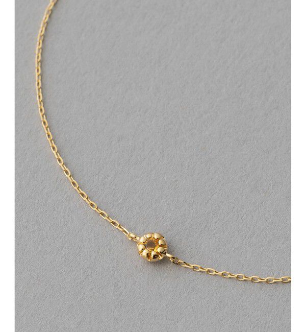 ete「K18YG フルール ブレスレット（誕生石 1・2・3・6・8・10・11・12月）」|ブレスレット・バングル|