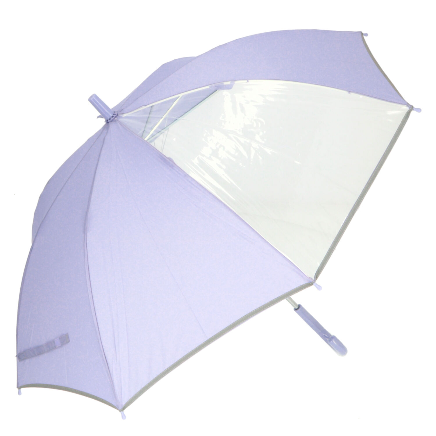 BACKYARD FAMILY「ジャンプ傘 55cm 8本骨 通販 傘 キッズ 子供用 子ども ジャンプ ワンタッチ キッズ傘」|傘|パープル1