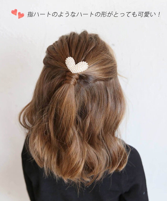 BACKYARD FAMILY「Rora ポニーフック 通販 ハートン 髪飾り ポニー フック ヘアカフ ヘアフック ポニーテール」|その他|