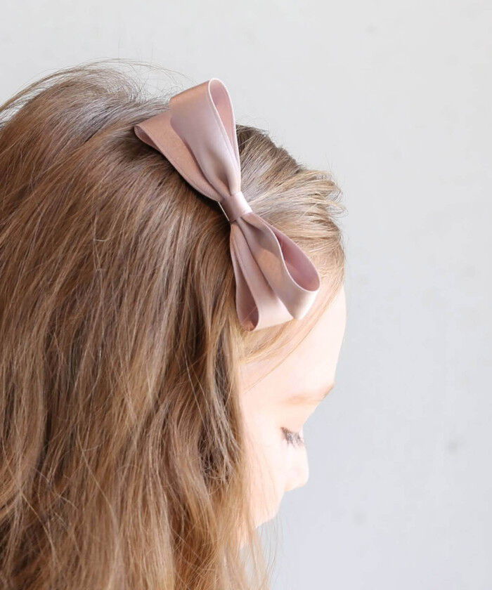 BACKYARD FAMILY「ヘアクリップ 大きめ リボン 通販 ヘア クリップ ヘアピン 髪飾り 髪留め キッズ 女の子 子供」|その他|