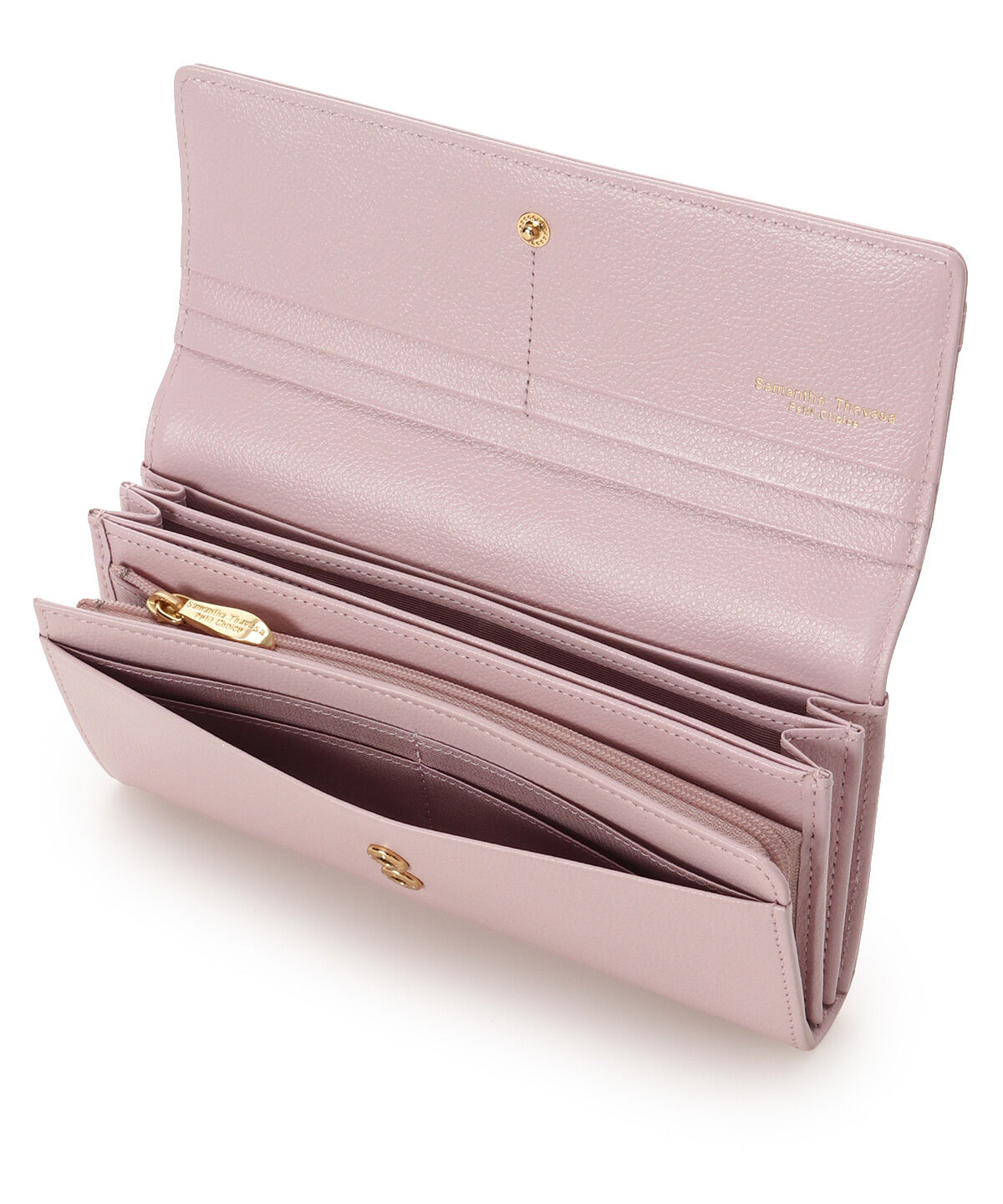 Samantha Thavasa Petit Choice「サイドブローチ 長財布」|財布|