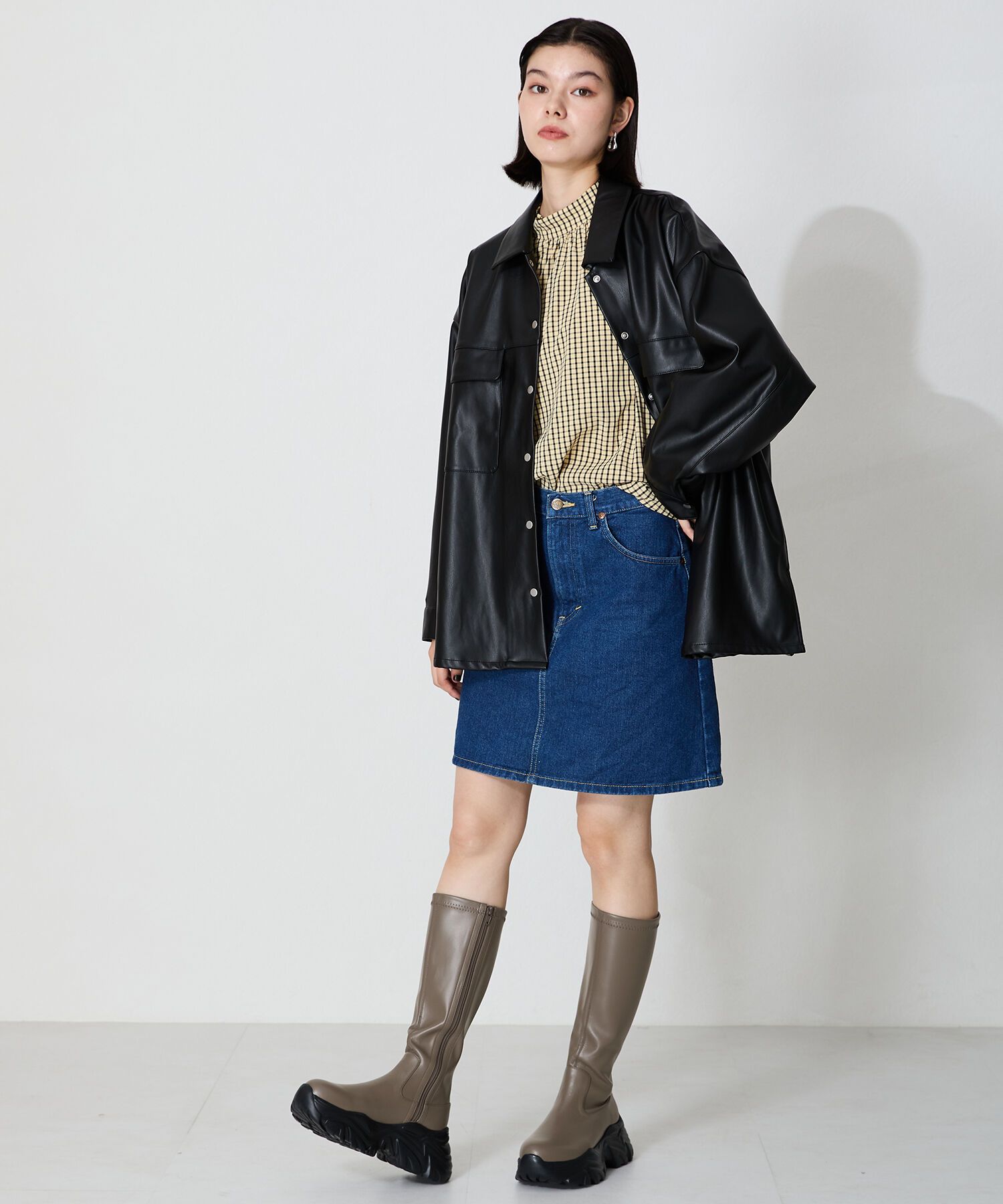 ORiental TRaffic「スニーカーソールロングブーツ/41503」|ロングブーツ|