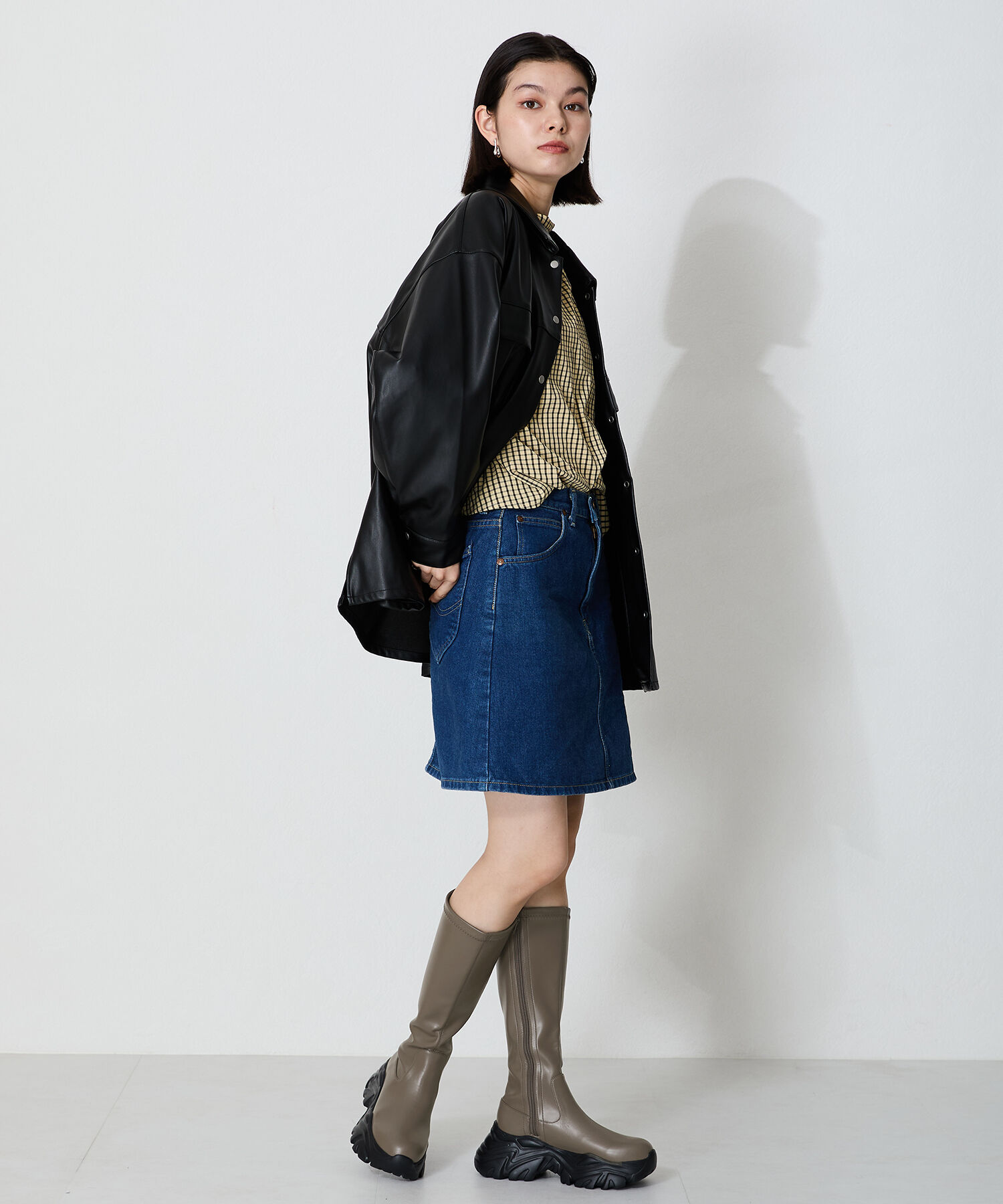 ORiental TRaffic「スニーカーソールロングブーツ/41503」|ロングブーツ|