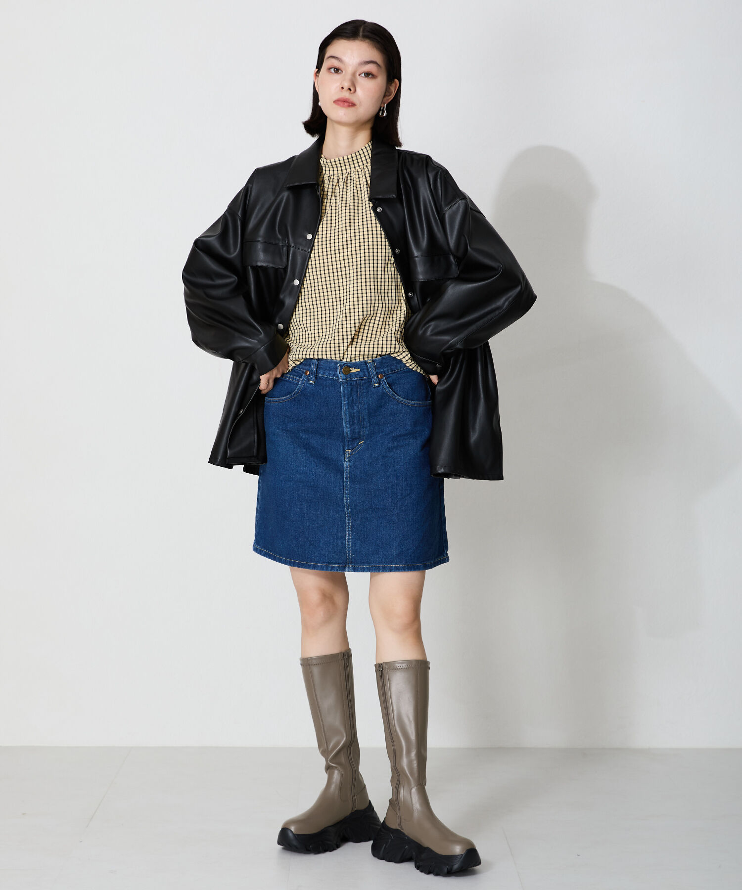 ORiental TRaffic「スニーカーソールロングブーツ/41503」|ロングブーツ|