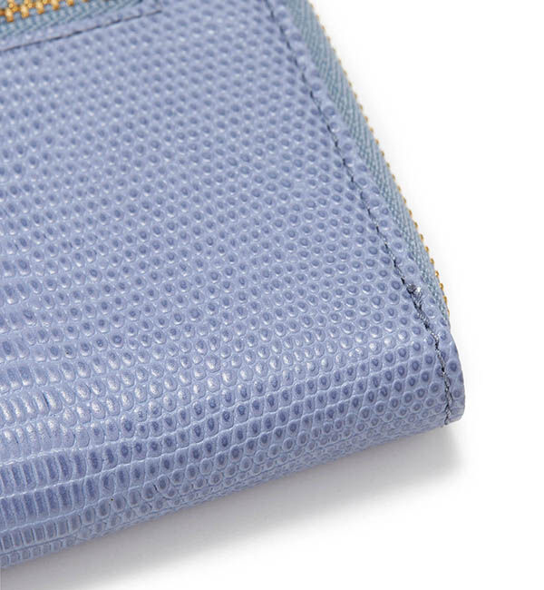 TOPKAPI 「イタリアンレザー・リザード型押し・Lファスナー長財布マチ付き LUCIA[ルチア]」|財布|