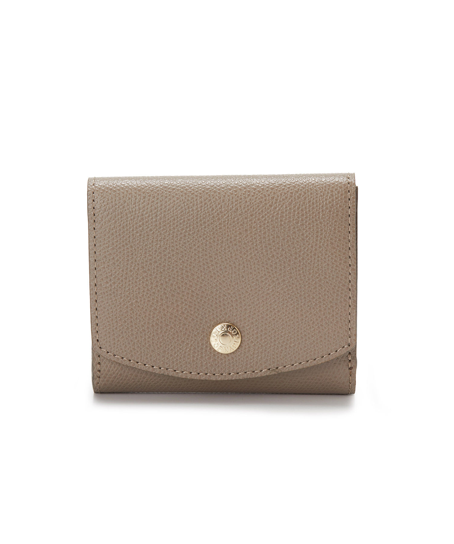 TOPKAPI 「[TOPKAPI]トプカピ 角シボ型押し・ 二つ折り 財布 COLORATO コロラート」|財布|グレー　