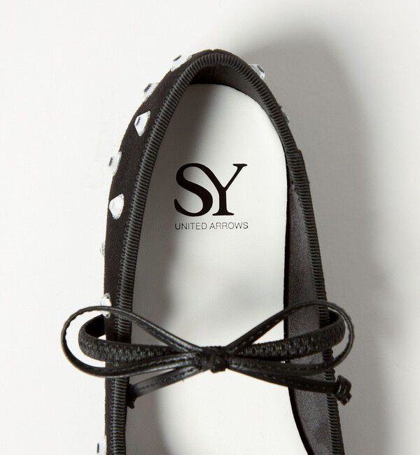 SY UNITED ARROWS「＜SY＞ マルチビジューバレエ フラット10&uarr;」|バレエシューズ|