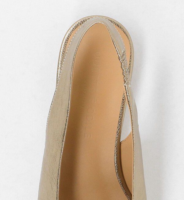 ODETTE E ODILE「スクエアディープバックベルト フラット20&uarr;」|パンプス|