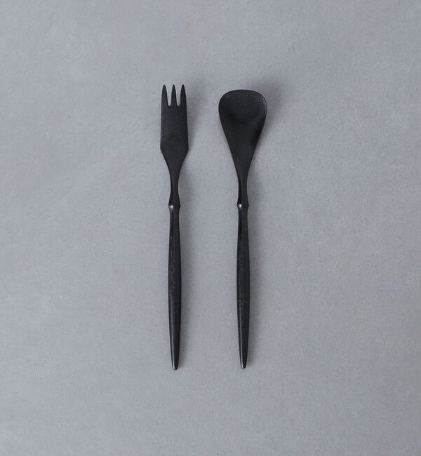 Style for Living「＜ARAS＞デザート フォーク＆スプーン」|食器・キッチングッズ|BLACK