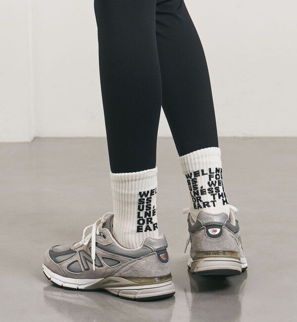 UNITED ARROWS「＜TO UNITED ARROWS＞MESSAGE  ソックス2」|ソックス|BLACK