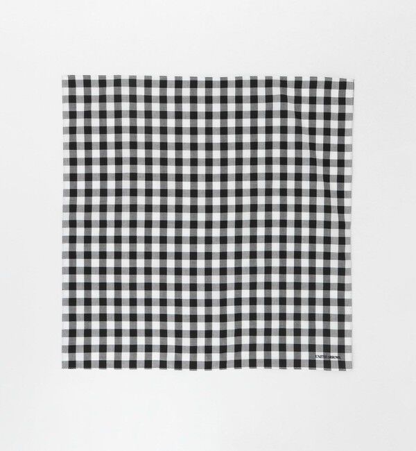 UNITED ARROWS「コットン チェック ハンカチ」|ハンカチ|