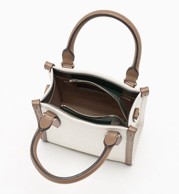 UNITED ARROWS「キャンバスコンビ ミニトートバッグ」|トートバッグ|