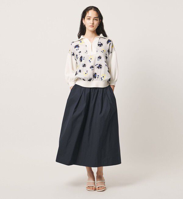 UNITED ARROWS「ボリューム タック スカート ‐ウォッシャブル‐」|スカート|