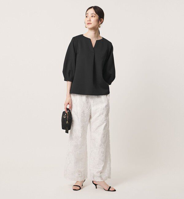 UNITED ARROWS「LIGHT SPONGY ブラウス ‐ウォッシャブル‐」|シャツ・ブラウス|