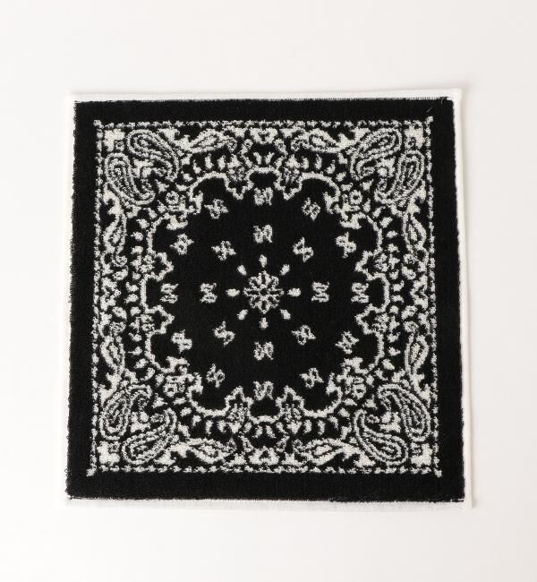 UNITED ARROWS green label relaxing「TOWEL BANDANA ハンカチ 18S」|ハンカチ|BLACK