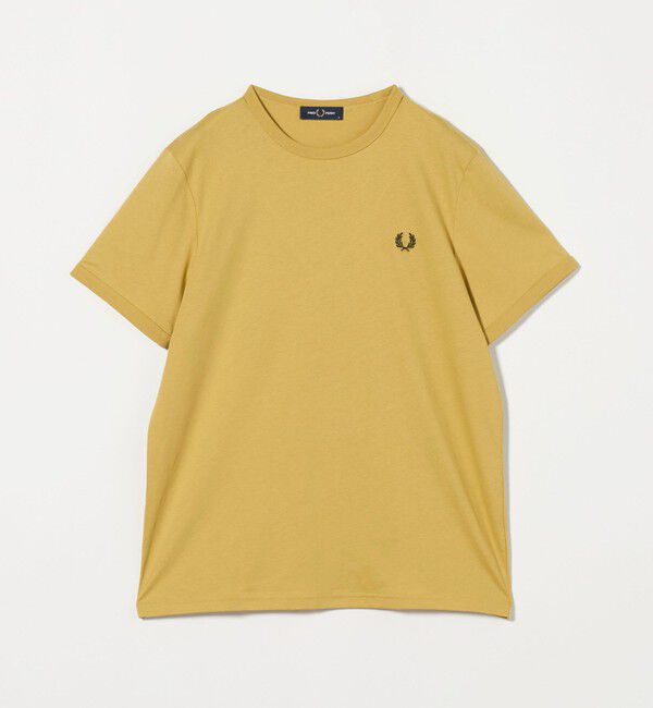 UNITED ARROWS green label relaxing「＜FRED PERRY＞リンガー Tシャツ」|Tシャツ・カットソー|MUSTARD