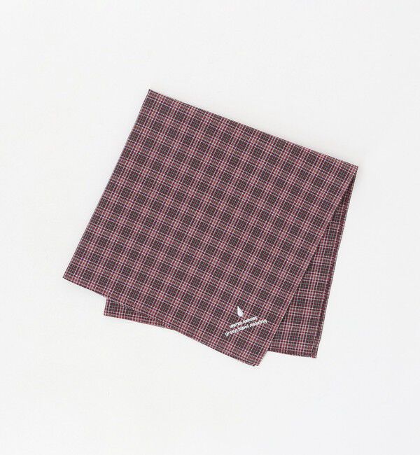UNITED ARROWS green label relaxing「GLR ファイン エンブロイダリー 刺しゅう ハンカチ」|ハンカチ|WINE