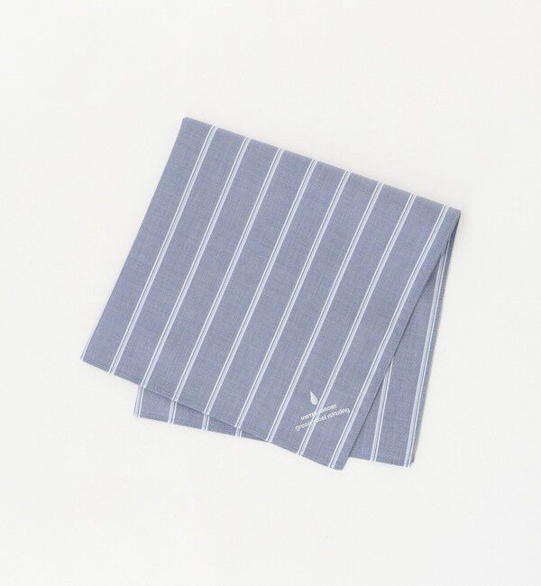 UNITED ARROWS green label relaxing「GLR ファイン エンブロイダリー 刺しゅう ハンカチ」|ハンカチ|NAVY