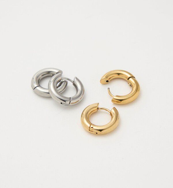 UNITED ARROWS green label relaxing「【WEB限定】フープピアス」|ピアス|