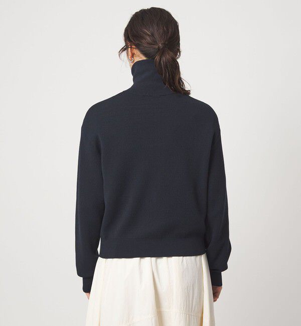 UNITED ARROWS green label relaxing「ハーフ ジップ プルオーバー ウォッシャブル」|ニット・セーター|