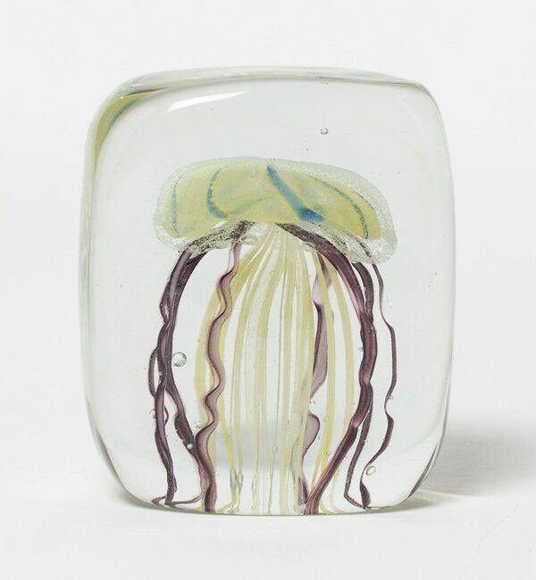 UNITED ARROWS green label relaxing「＜HERE by DETAIL＞ジェリーフィッシュ ツイストレッグ スクエア オブジェ」|フィギュア・ホビー|YELLOW