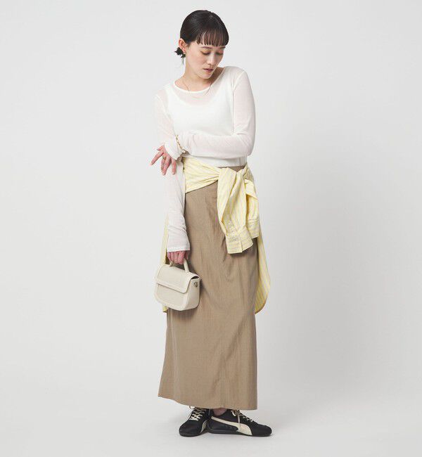 UNITED ARROWS green label relaxing「レディ シアー クルーネック カットソー」|Tシャツ・カットソー|