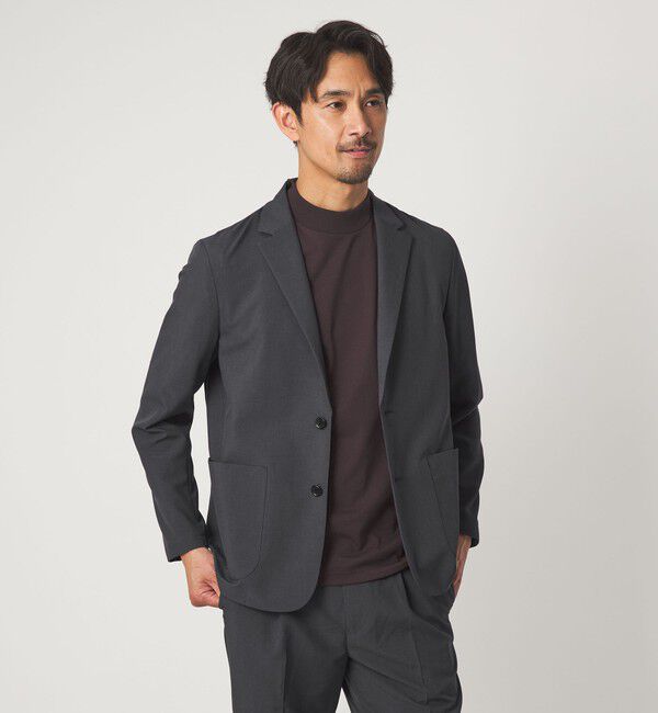 UNITED ARROWS green label relaxing「【WEB限定】JUST fit ドライポリエステル リラックス セットアップ -吸水速乾-」|テーラードジャケット|