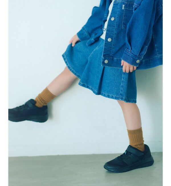 UNITED ARROWS green label relaxing「デニム タックキュロット パンツ / キッズ  100cm-160cm」|その他|COBALT