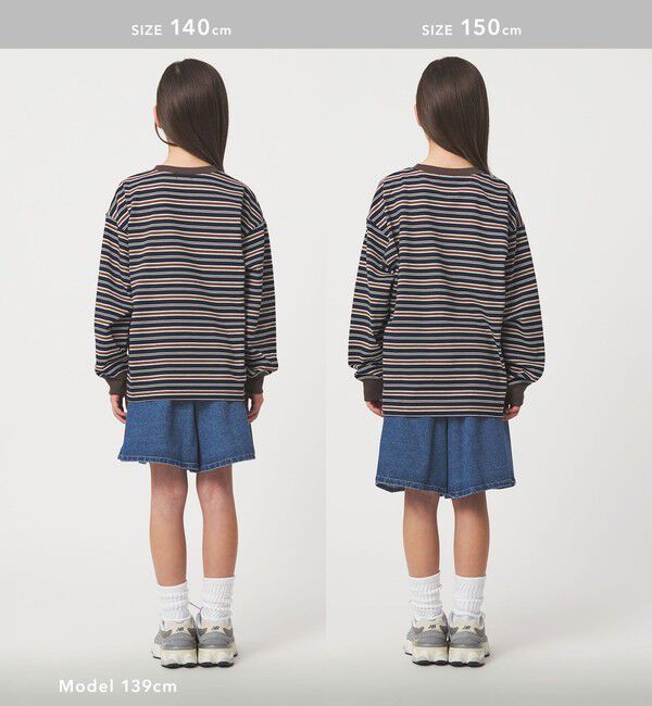 UNITED ARROWS green label relaxing「デニム タックキュロット パンツ / キッズ  100cm-160cm」|その他|