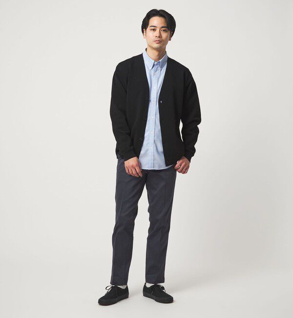 UNITED ARROWS green label relaxing「ポリエステル リンクス Vネック カーディガン」|カーディガン|