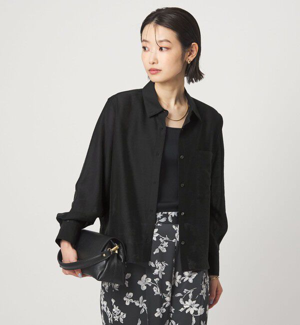 UNITED ARROWS green label relaxing「エアリー シアー ロングスリーブ シャツ ウォッシャブル 接触冷感」|シャツ・ブラウス|