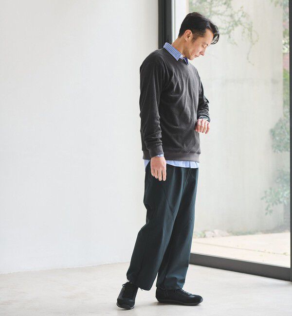 UNITED ARROWS green label relaxing「メランジ パイル クルーネック カットソー」|Tシャツ・カットソー|