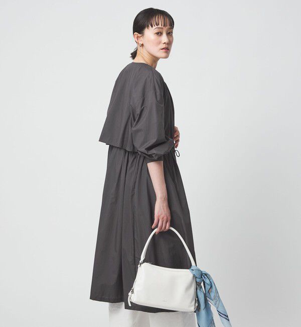 UNITED ARROWS green label relaxing「ギャザー ドロスト コート 撥水」|その他|