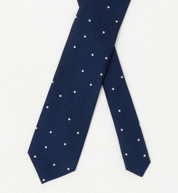 UNITED ARROWS green label relaxing「GLR ジャパン ヴィンテージ 8.0cm ドット ネクタイ」|ネクタイ・蝶ネクタイ|