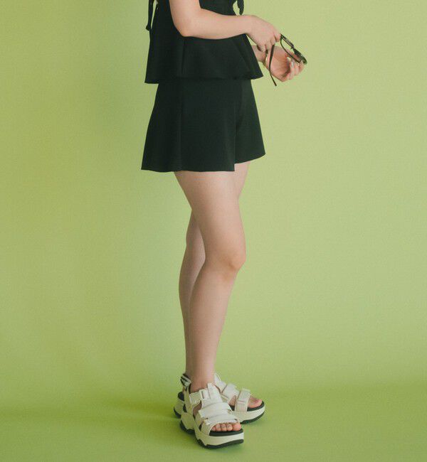 UNITED ARROWS green label relaxing「ジョーゼット風 サーフショーツ スイムウェア/ 水着」|その他|BLACK