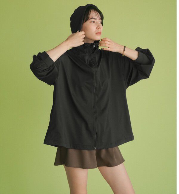 UNITED ARROWS green label relaxing「ラッシュフードパーカー ラッシュガード / スイムウェア 」|その他|