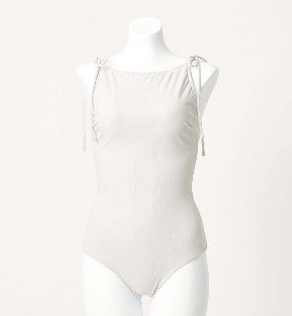 UNITED ARROWS green label relaxing「ハイネックWリボン ワンピース スイムウェア / 水着 」|スポーツ|