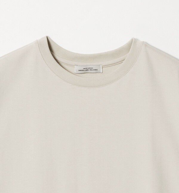UNITED ARROWS green label relaxing「【WEB限定】＜at ease＞ドロスト カットソー 接触冷感 UVカット 遮熱」|Tシャツ・カットソー|